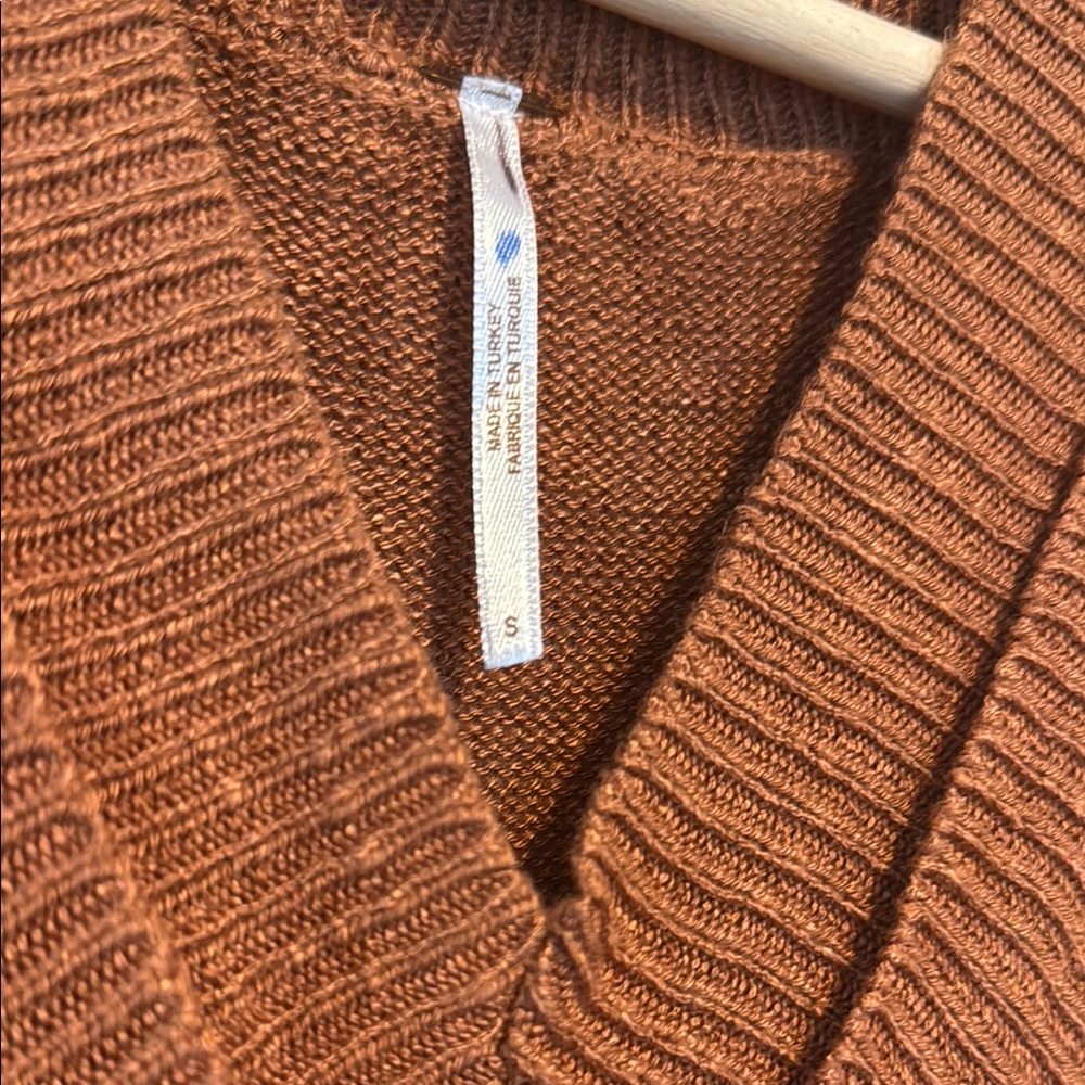 Free People Rust Sleeveless Knit Vest - Picture 7 of 13